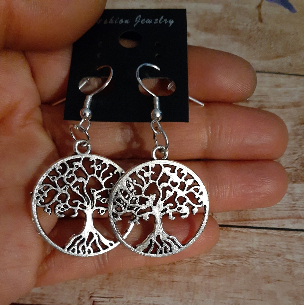 Tree Earrings